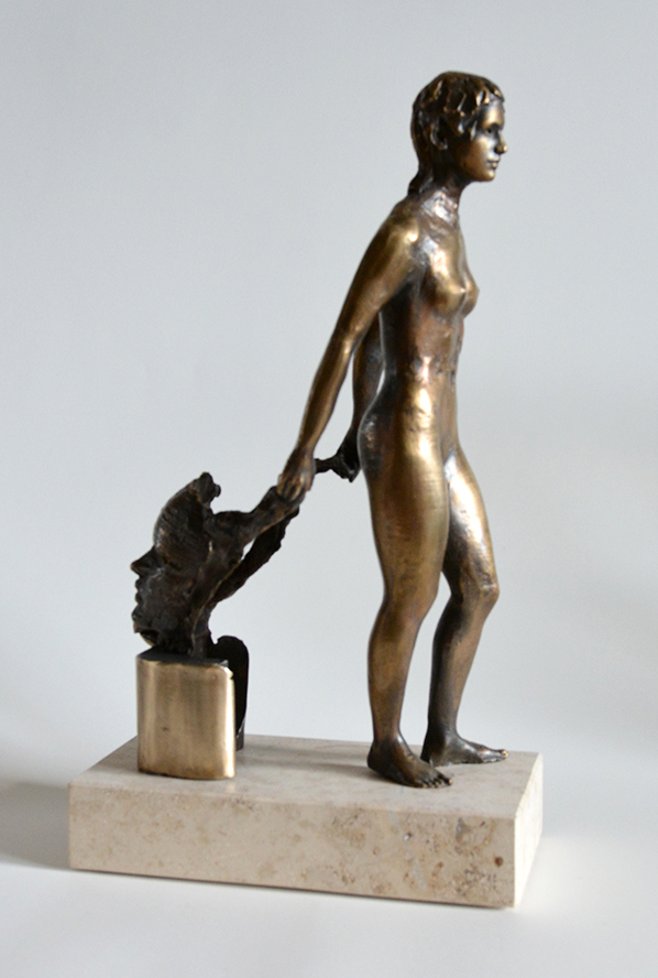 Piotr Bubak-Antyczna II-35x26x17cm-Brąz –2022 c