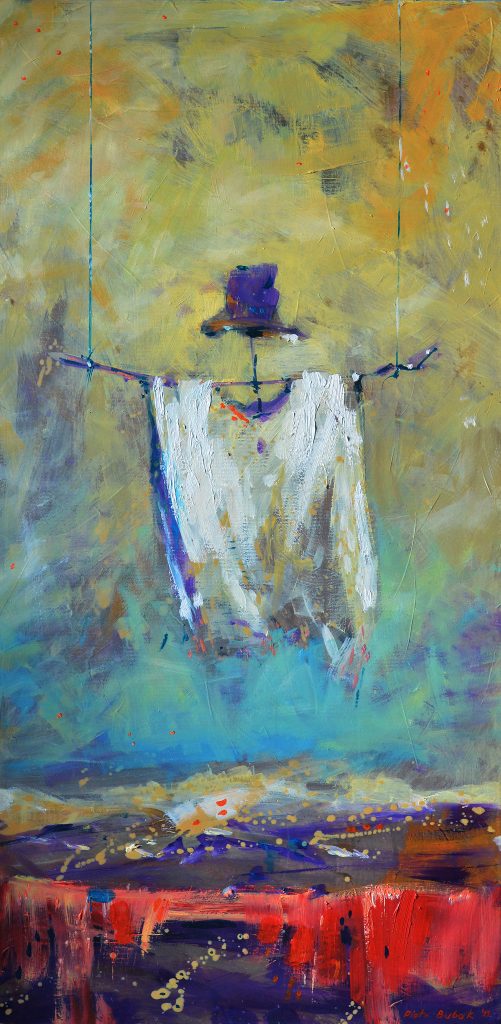 Piotr Bubak-Marionetka-Olej-80x55cm-2010rok
