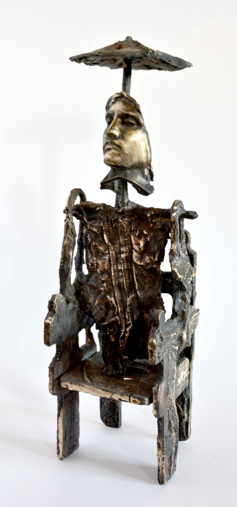 Piotr Bubak-Ukrzesłowienie II-41x18x18-Brąz –2022 (2)